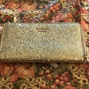 Kate spade glitter wallet
